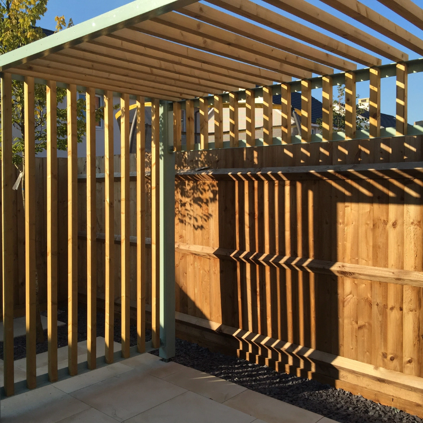 Fence and Custom Pergola | Arthouse Renovation
